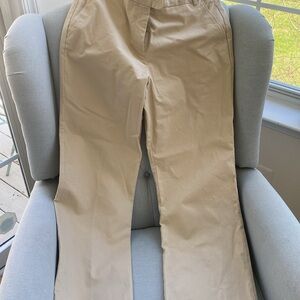 Talbots stone khaki trousers